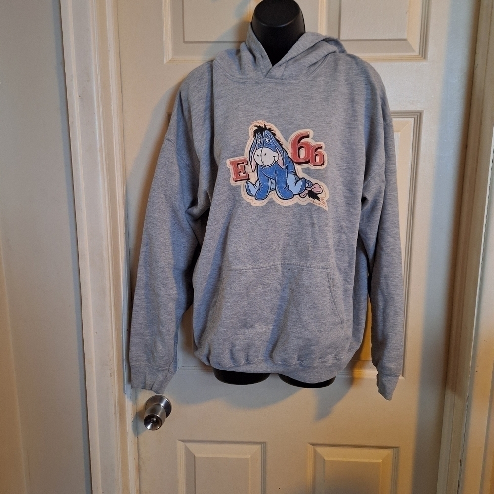 Disney hooded graphic sweatshirt size large
